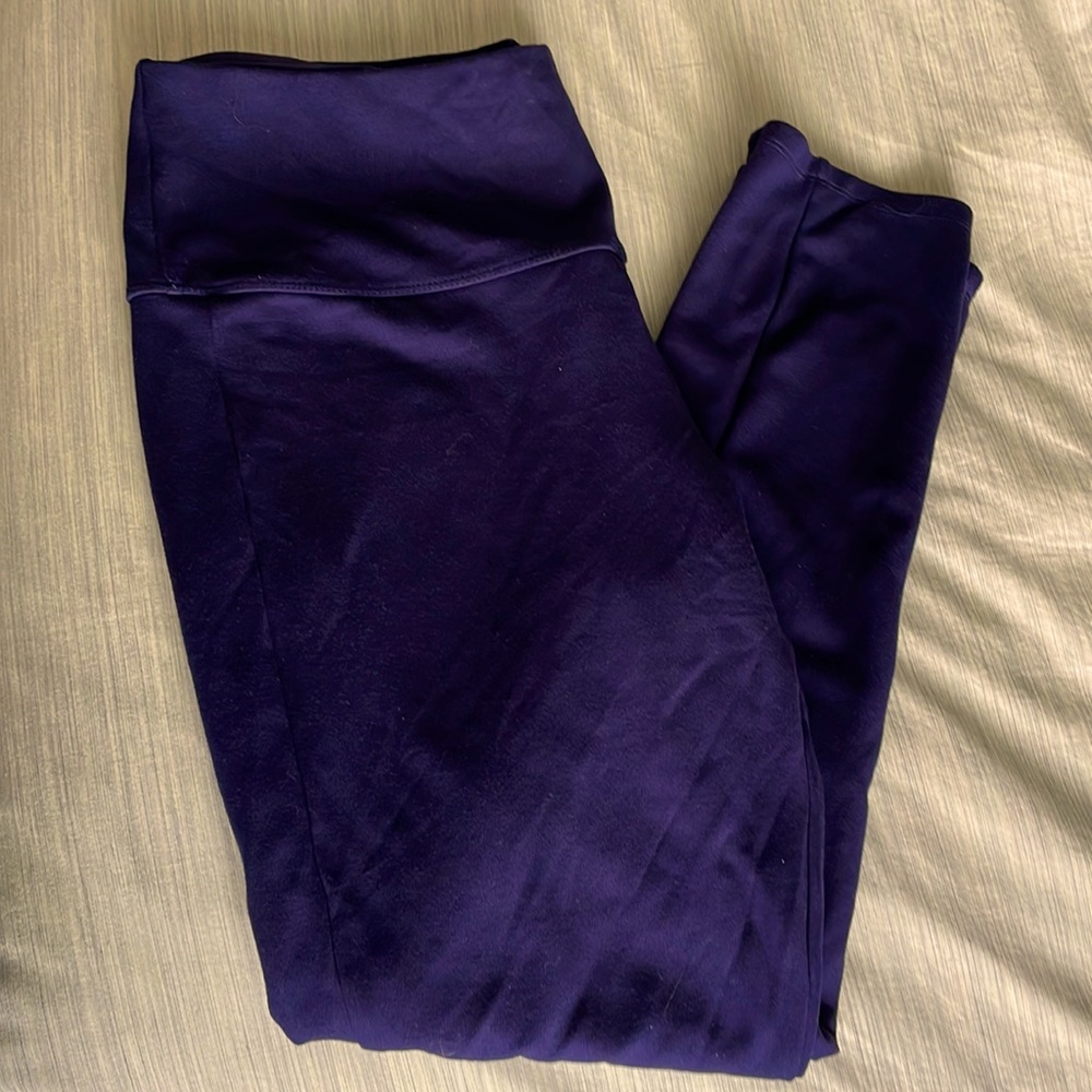 Ruby Ribbon XXL Navy Leggings